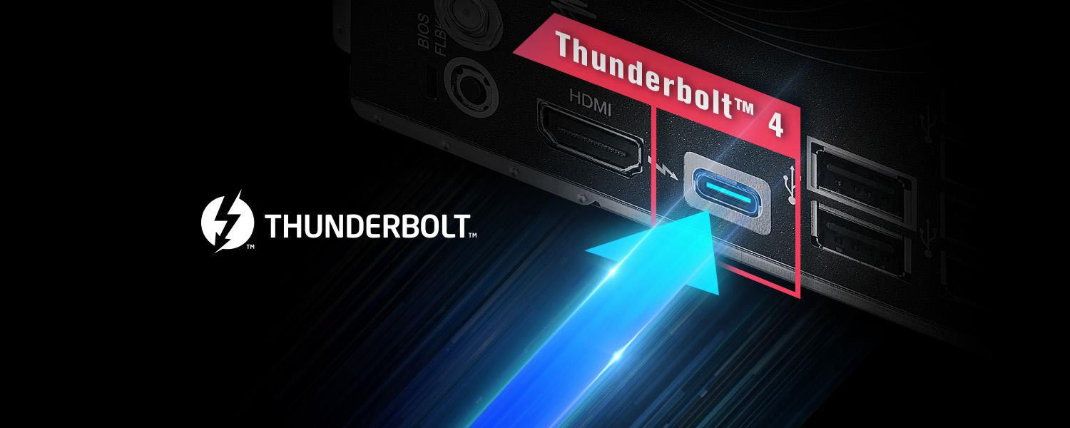Thunderbolt™ 4/USB4 